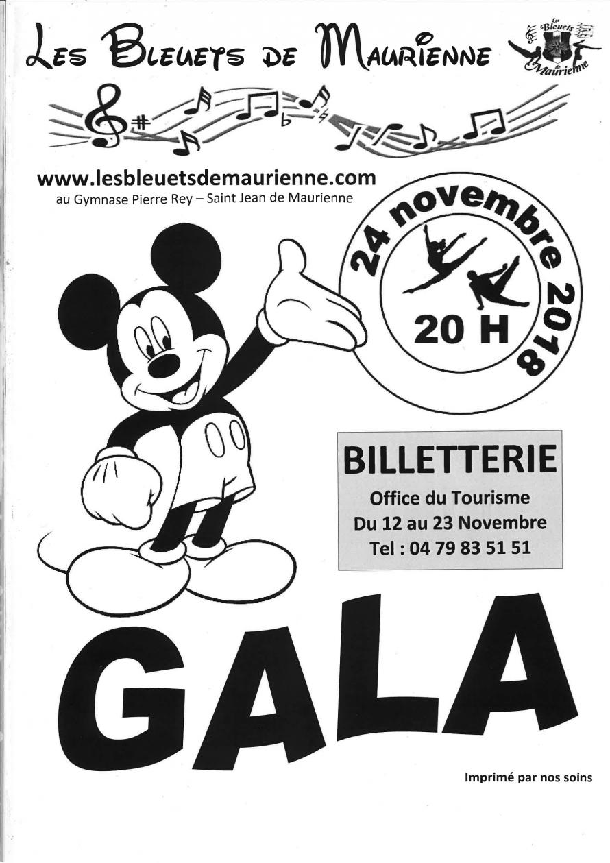 Affiche GALA 2018