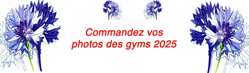 Commandes photos gyms 2025